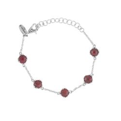 Solenne Ruby Station Bracelet