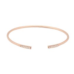Ember Diamond Accent Bangle