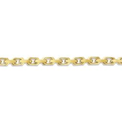 14kt Yellow Gold 5.0MM Anchoro Link Chain 9"