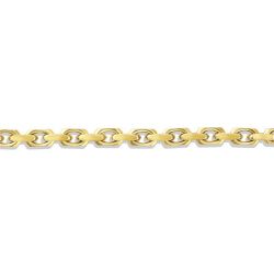 14kt Yellow Gold 5.0MM Anchoro Link Chain 9"