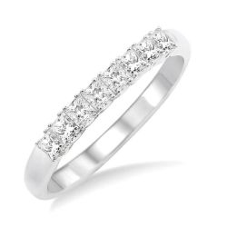 Calla Chorus Grove Diamond Wedding Band