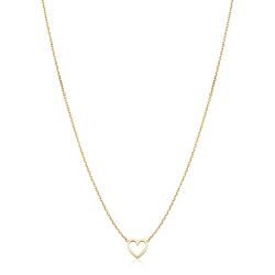 Perseus Ulyssa Gold Heart Pendant