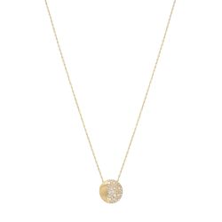 Golden Glow Diamond Pendant Necklace - 0.46 CTW