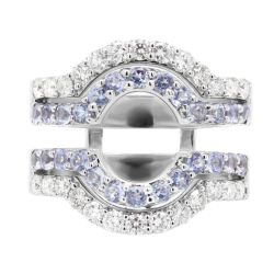 Celestia Tanzanite & Diamond Wrap