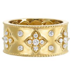 14k Yellow Gold Heritage Diamond Ring 