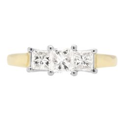 Golden Triad Diamond Ring