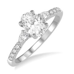 Verdant Allure Diamond Semi-Mount Ring