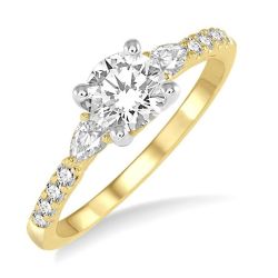 Jasmine Signature Diamond Semi-Mount Ring