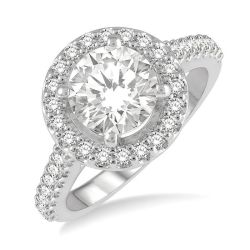 Treasured Topaz Diamond Semi-Mount Ring