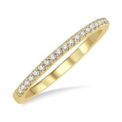 SolArLin 14K Yellow Gold Diamond Ring