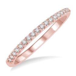 AeIsSol 14K Rose Gold Diamond Ring