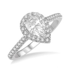 Signature Echo 14K White Gold Diamond Engagement Ring