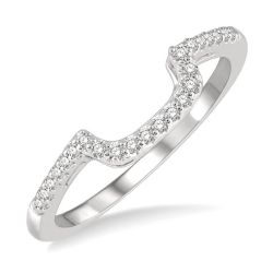 Valora Embrace Myth Curved Diamond Wedding Band