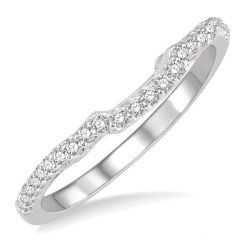 Artemis Arcadia Meadow Curved Diamond Wedding Band