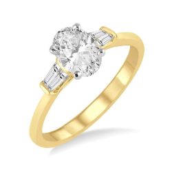 Hades Silhouette Diamond Semi-Mount Ring