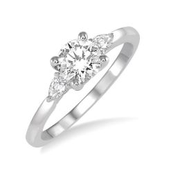 Seraphic Splendor Diamond Semi-Mount Ring