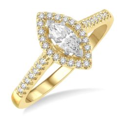 Lakshmi Diamond Semi-Mount Ring