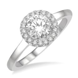 ThVerXe 14K White Gold Diamond Ring