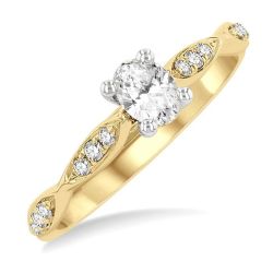 Aureate Nexus Diamond Semi-Mount Ring