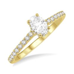 IsIsRa LinOnOra 14K Yellow Gold Diamond Ring