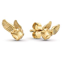 Harry Potter Golden Snitch Earrings
