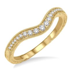 LinAeIon ElIonAe 14K Yellow Gold Diamond Ring