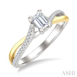 LoOnSol IsOraVio 14K Yellow Gold Diamond Ring