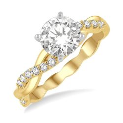 Brook Radiance Diamond Semi-Mount Ring