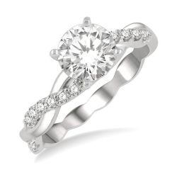 Arcadia Crown Diamond Semi-Mount Ring