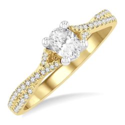 VerThVer 14K White Gold Diamond Ring