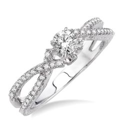 Lucent Splendor Diamond Semi-Mount Ring