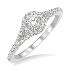 Opus Keepsake Diamond Semi-Mount Ring