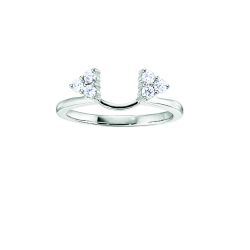 Diamond Six Stone Classic Wrap Ring