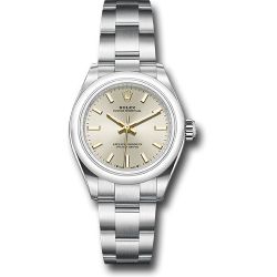  *Pre-Owned* Rolex Oyster Perpetual 28 Watch - Domed Bezel - Silver Index Dial - Oyster Bracelet