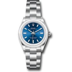  *Pre-Owned* Rolex Oyster Perpetual 31 Watch - Domed Bezel - Blue Index Dial - Oyster Bracelet