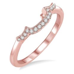 Azura Chorus Meadow ArArVio 14K Rose Gold Diamond Ring