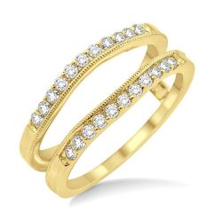 VioVioIs XeAeEl 14K Yellow Gold Diamond Ring