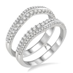 XeThRa ElElEl 14K White Gold Diamond Ring