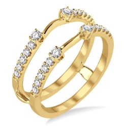 SolArVel IsVelRa 14K Yellow Gold Diamond Ring