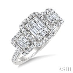 SolAeVio VerVelTh OraIonRa 14K White Gold Diamond Ring