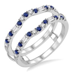 IsLinLys 14K White Gold Diamond Ring