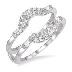 Baguette Diamond Insert Ring