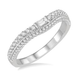 Seraph Radiance Grace LinIonSol 14K White Gold Diamond Ring