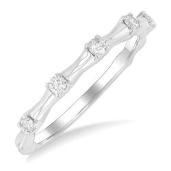 AeIonTh ThCaVel 14K White Gold Diamond Ring