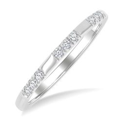 VioIsTh 14K White Gold Diamond Ring