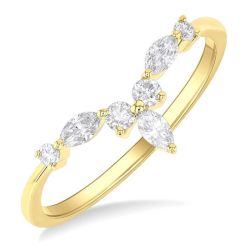 LinOraAe 14K Yellow Gold Diamond Ring