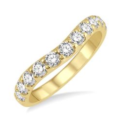 IonSolVel SolThRa 14K Yellow Gold Diamond Ring