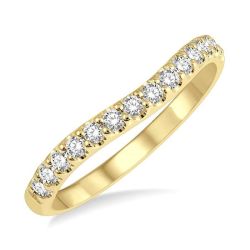 Artemis Radiance Muse Curved Diamond Wedding Band