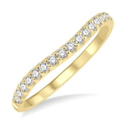 Lyric Quarry Luxe Curved Diamond Wedding Band