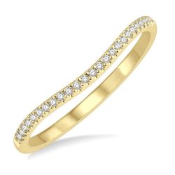 LysAeAr 14K Yellow Gold Diamond Ring